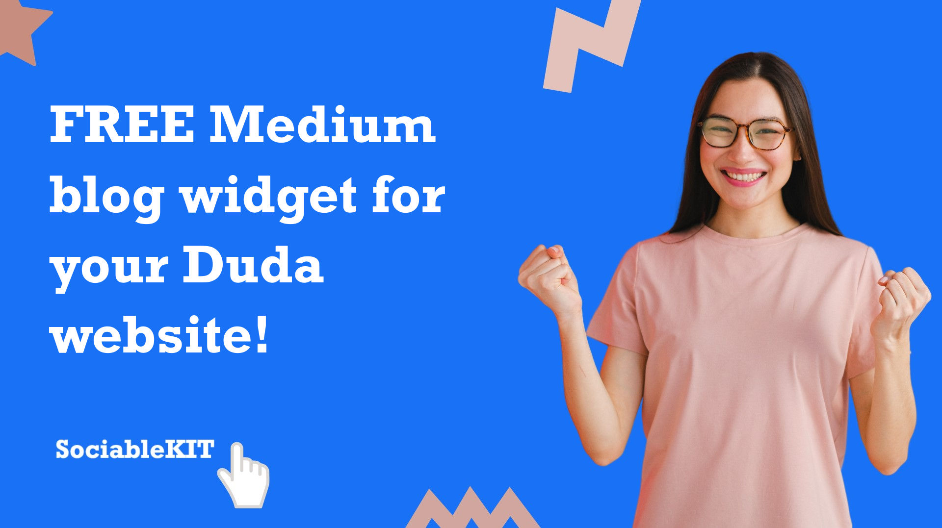 Free Medium blog widget for your Duda website