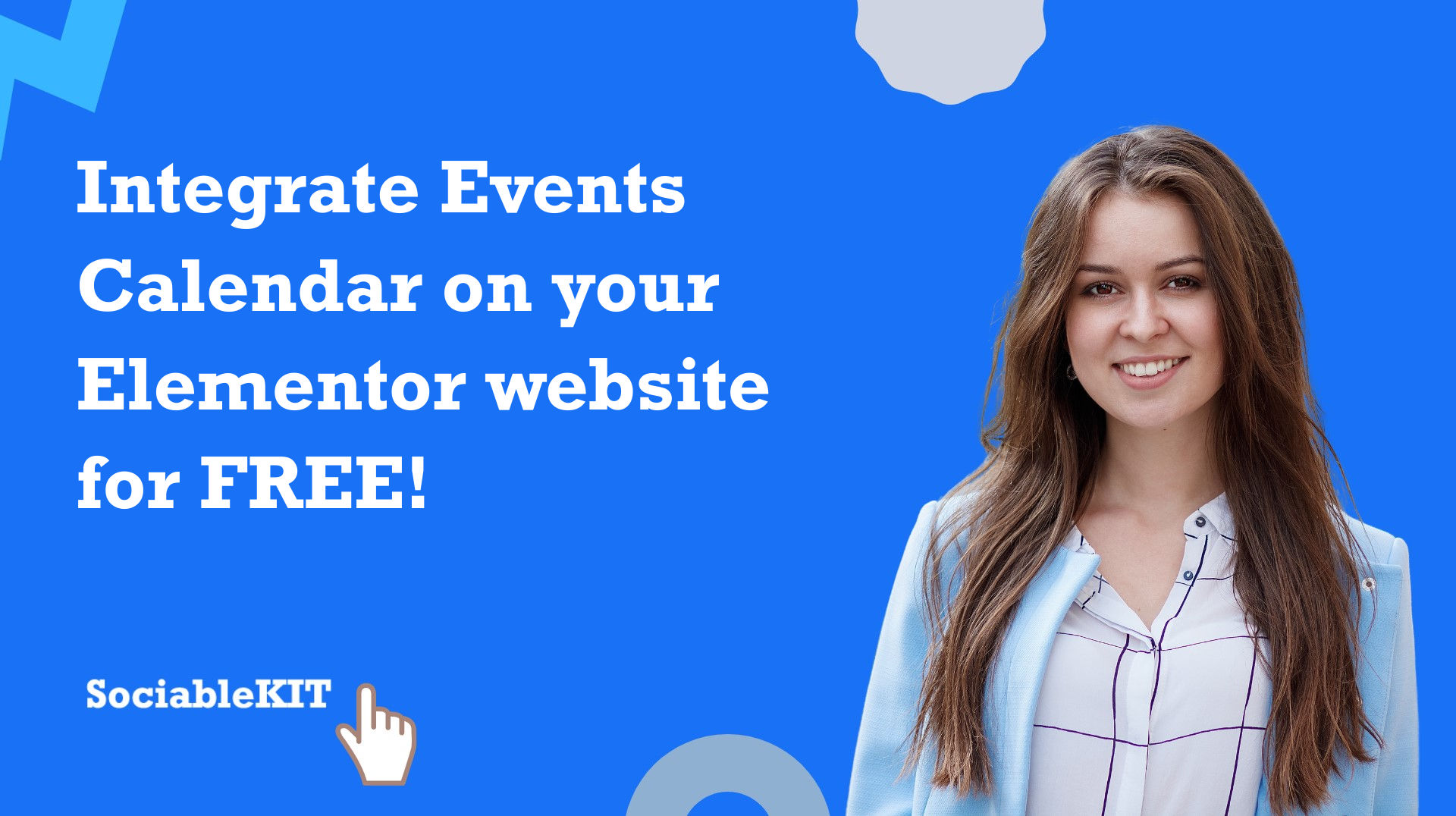 Integrate Events Calendar on your Elementor website for FREE?