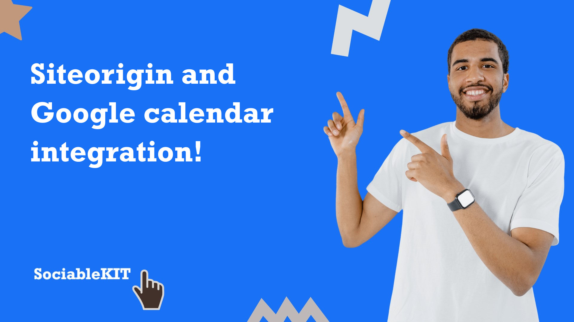 Siteorigin and Google calendar integration