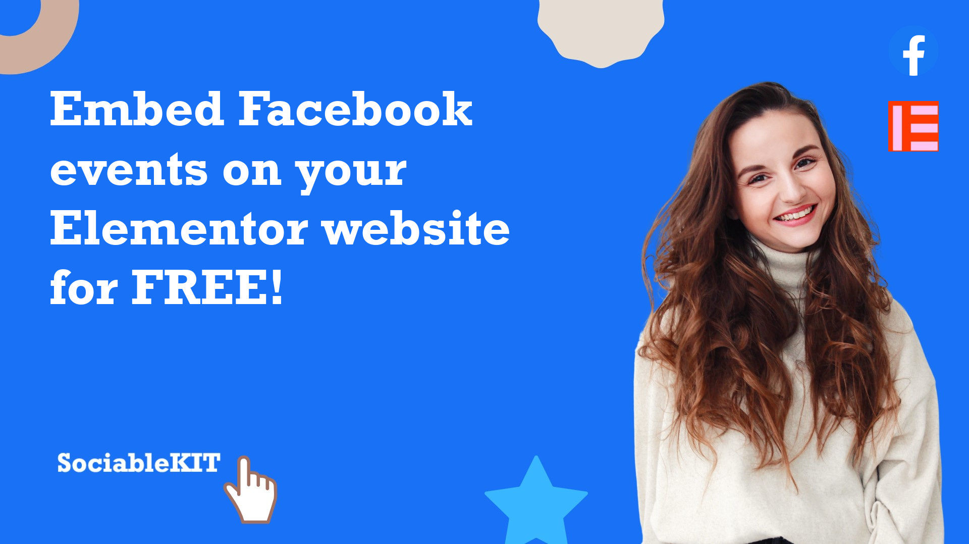 How to embed Facebook events on your Elementor website for FREE?